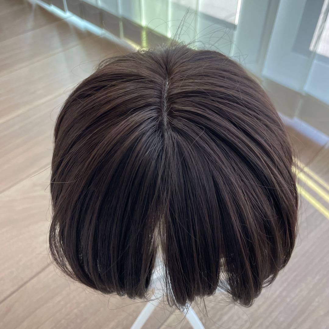 週末限定値下げ　リネアストリア　天使のレースフロントショート　チョコブラウン