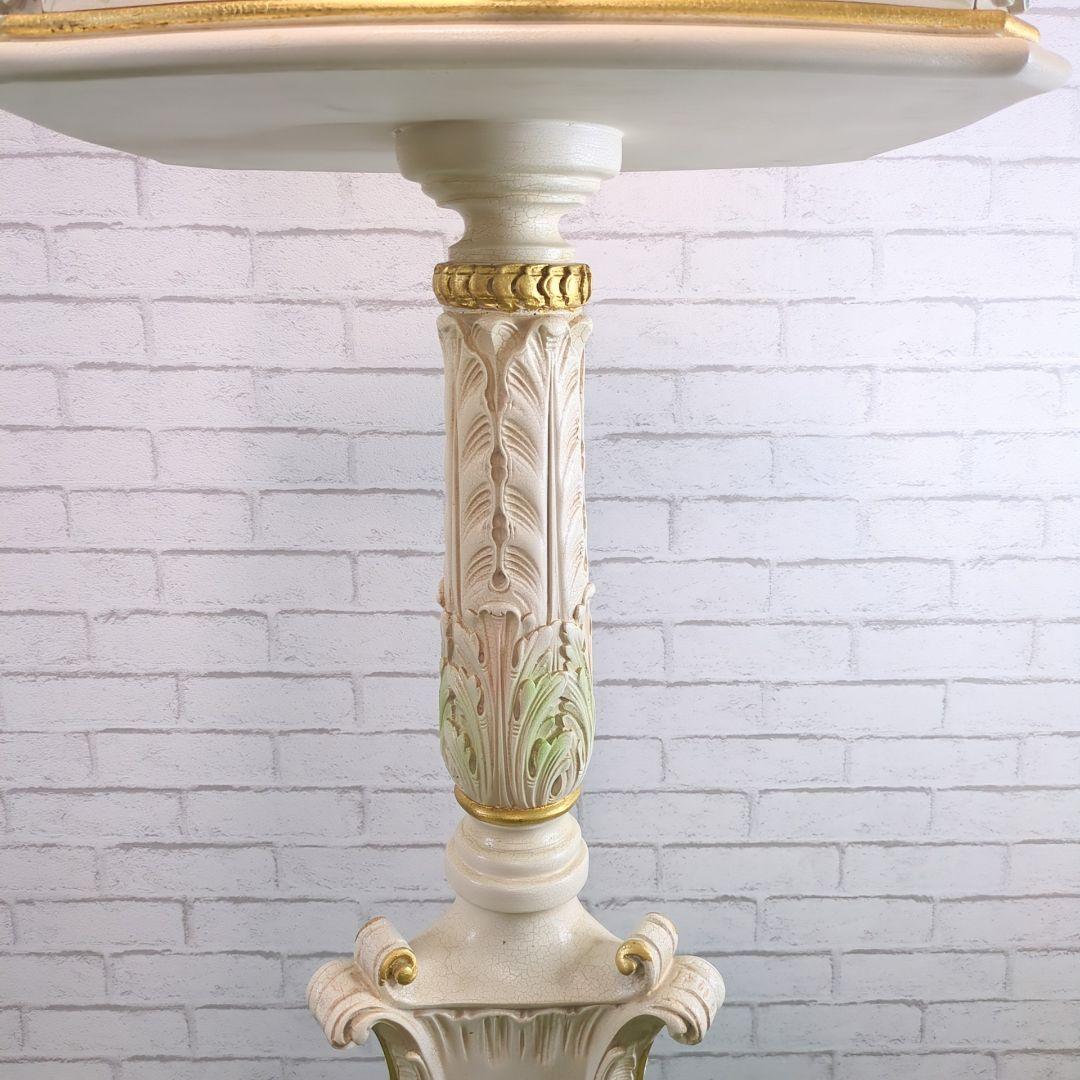 SILIK(シリック)　ロココ調　引き出し付きサイドテーブル　花台、飾り棚