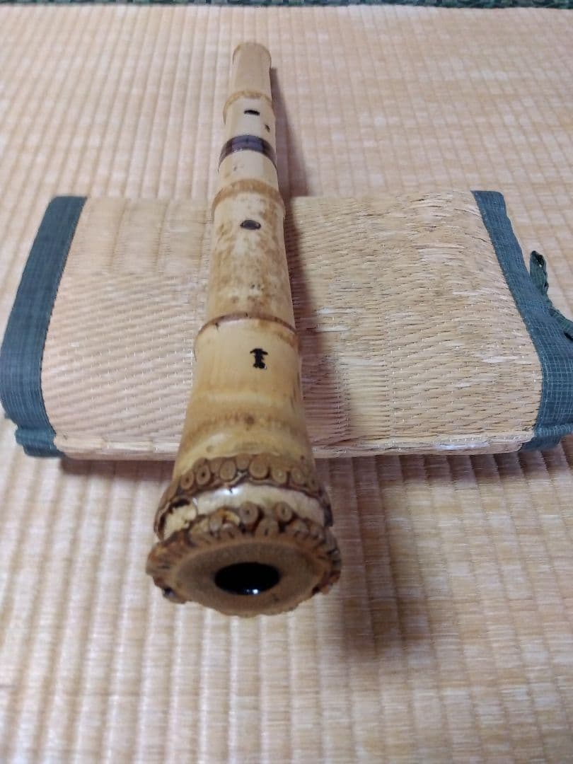 尺八2尺管中継ぎ桜巻き正律管丸２