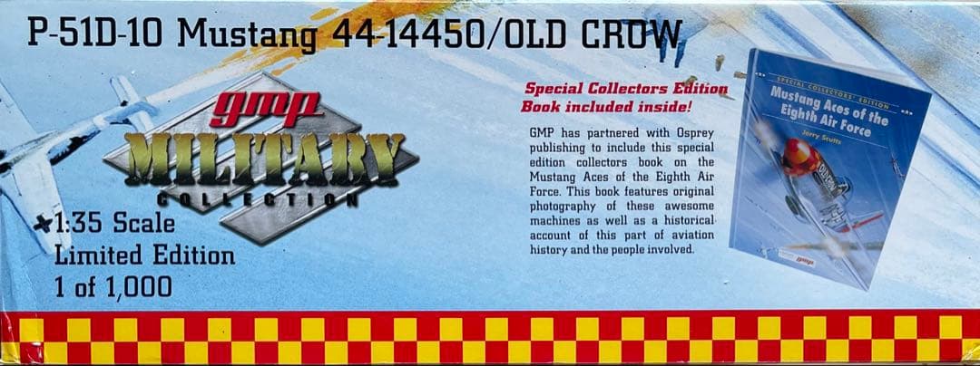 絶版新品希少GMP/ 1/35 P51Dマスタング“Old Crow”ジオラマ付