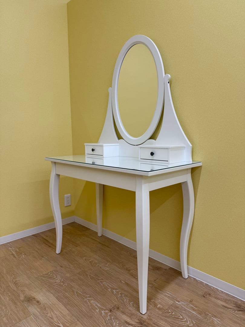634　IKEA HEMNES ドレッサー テーブル ミラー
