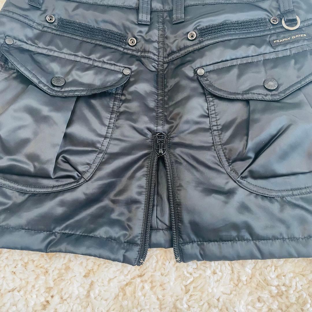 パーリゲイツ［PEARLY GATES］ブラック スカート 冬物