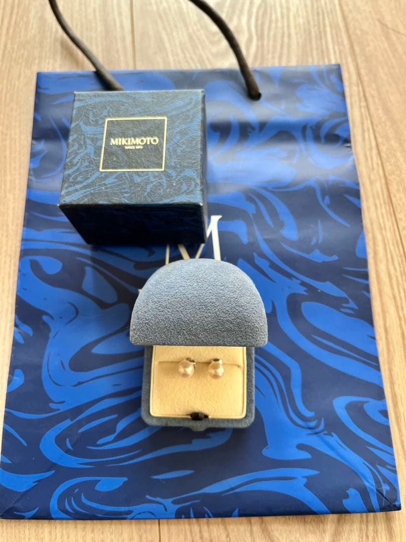 R*u様 MIKIMOTO 真珠 スタッドピアス 約8mm