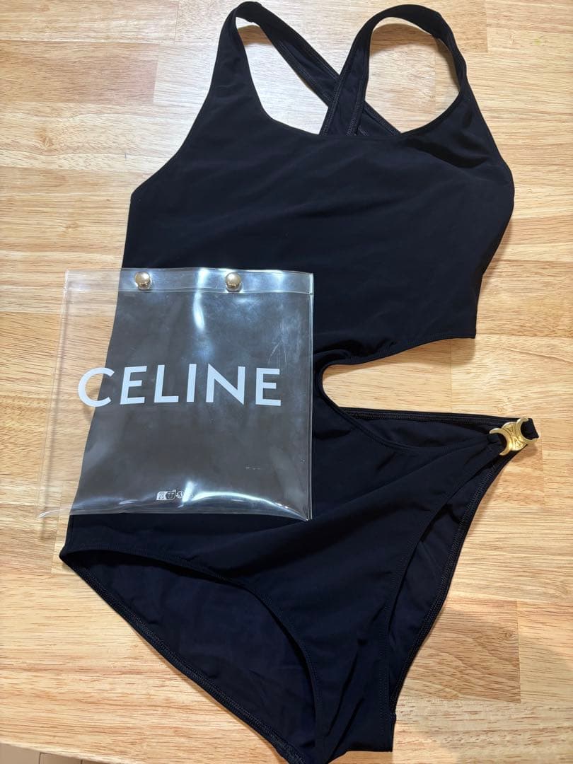 【新品未使用】CELINE トリオンフ　スイムウェア　水着