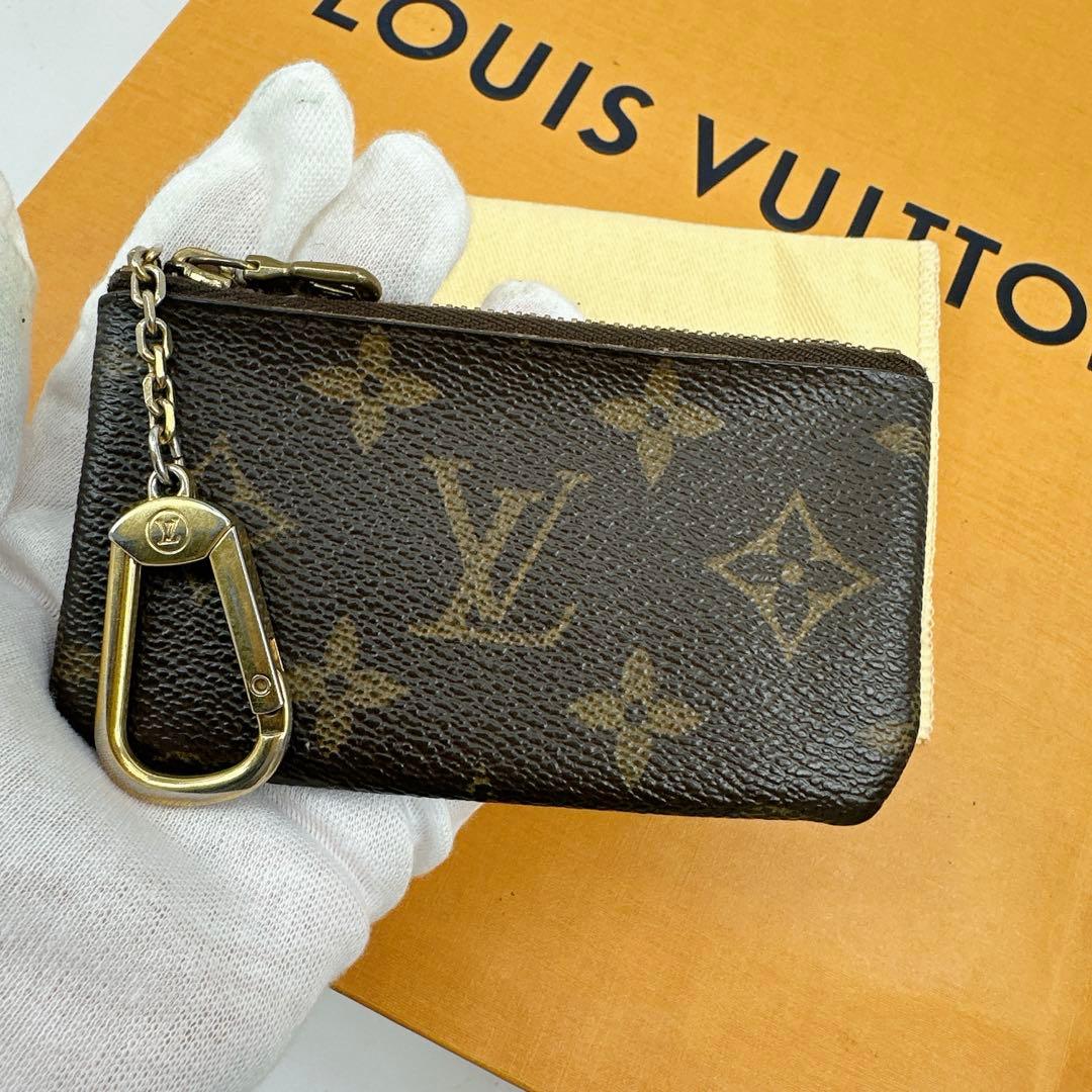 保存袋　ルイヴィトン　モノグラム　ポシェットクレ　キーケース　シリアル