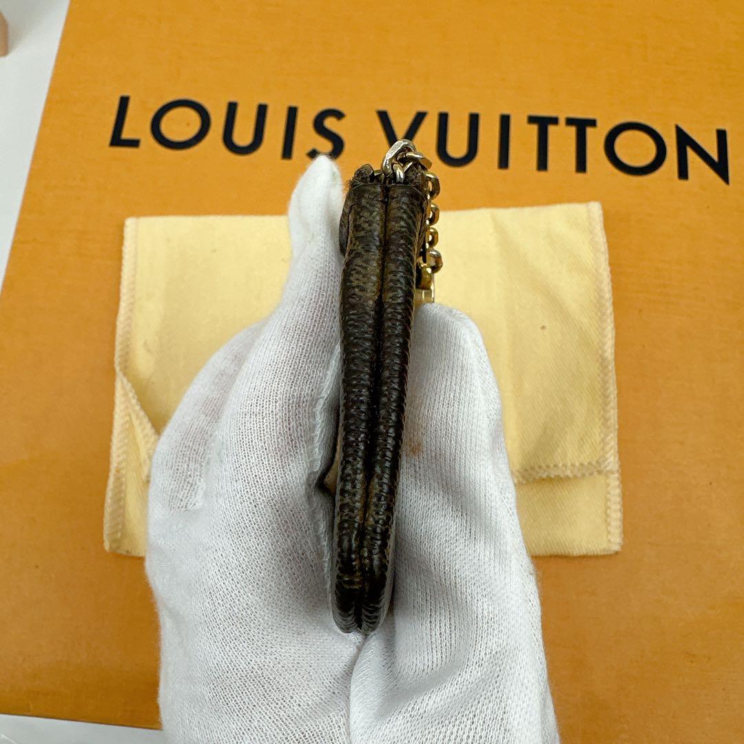保存袋　ルイヴィトン　モノグラム　ポシェットクレ　キーケース　シリアル