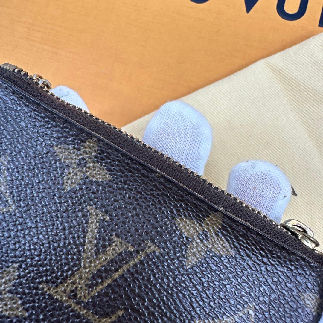 保存袋　ルイヴィトン　モノグラム　ポシェットクレ　キーケース　シリアル