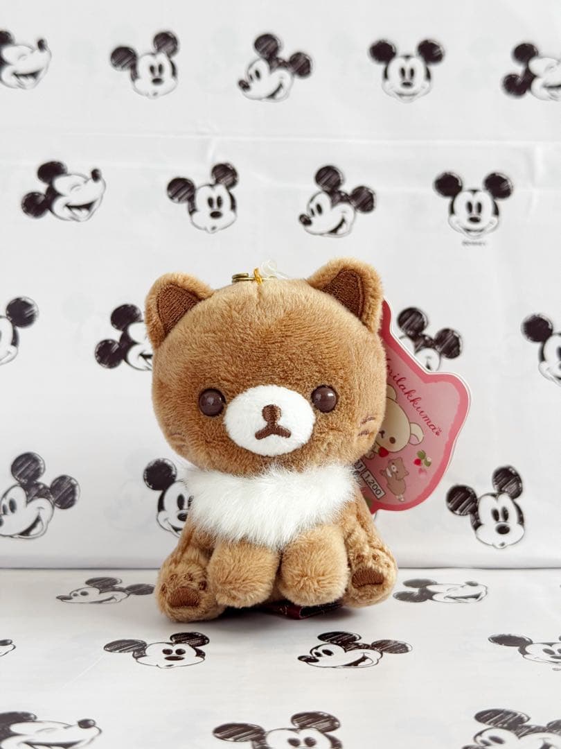 リラックマ　ココアキャット　ぶらさげぬいぐるみ