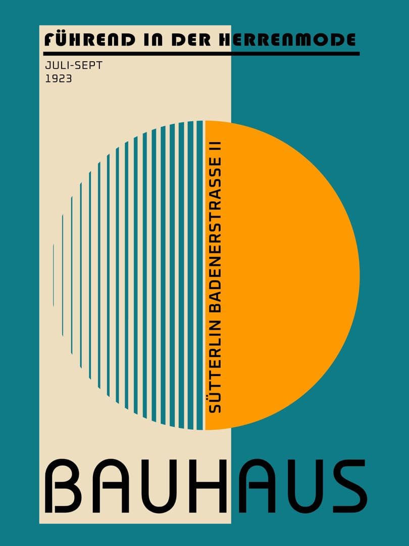 バウハウス Bauhaus アートポスター A1版