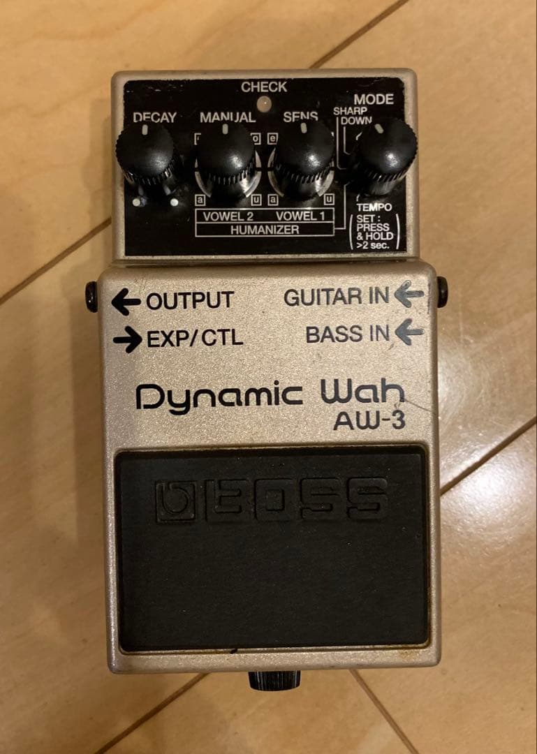 Dynamic Wah AW-3 ギターエフェクター　BOSS