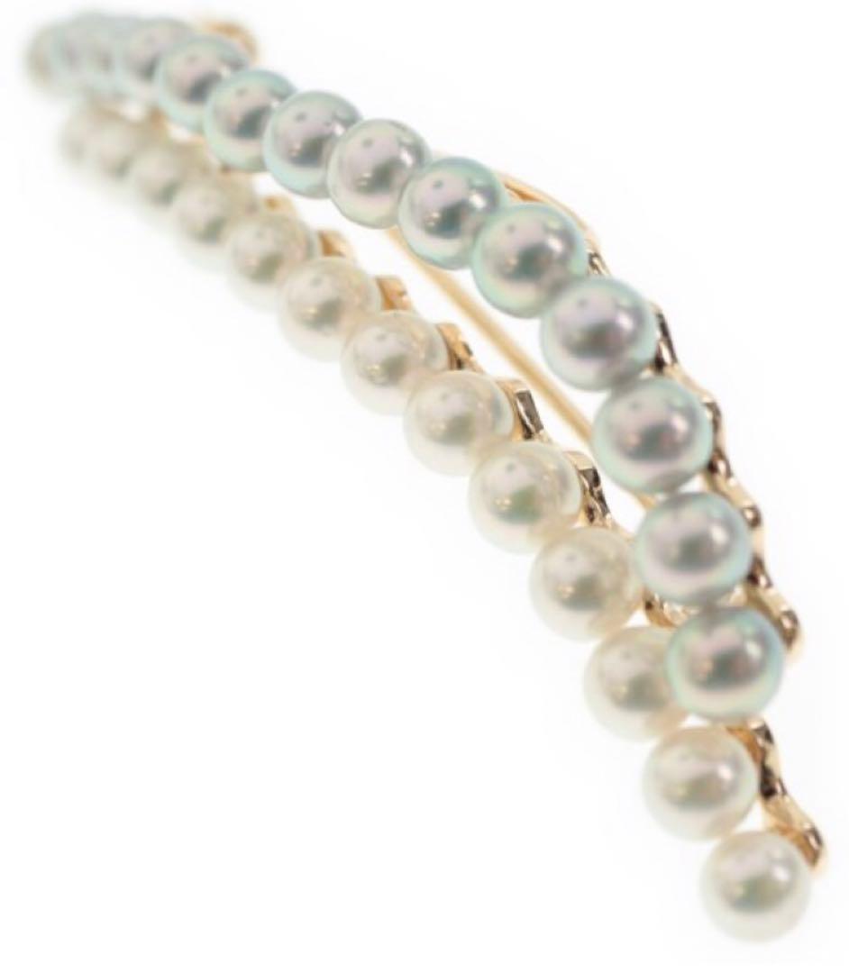 タサキ　ブローチ　パール　Tasaki