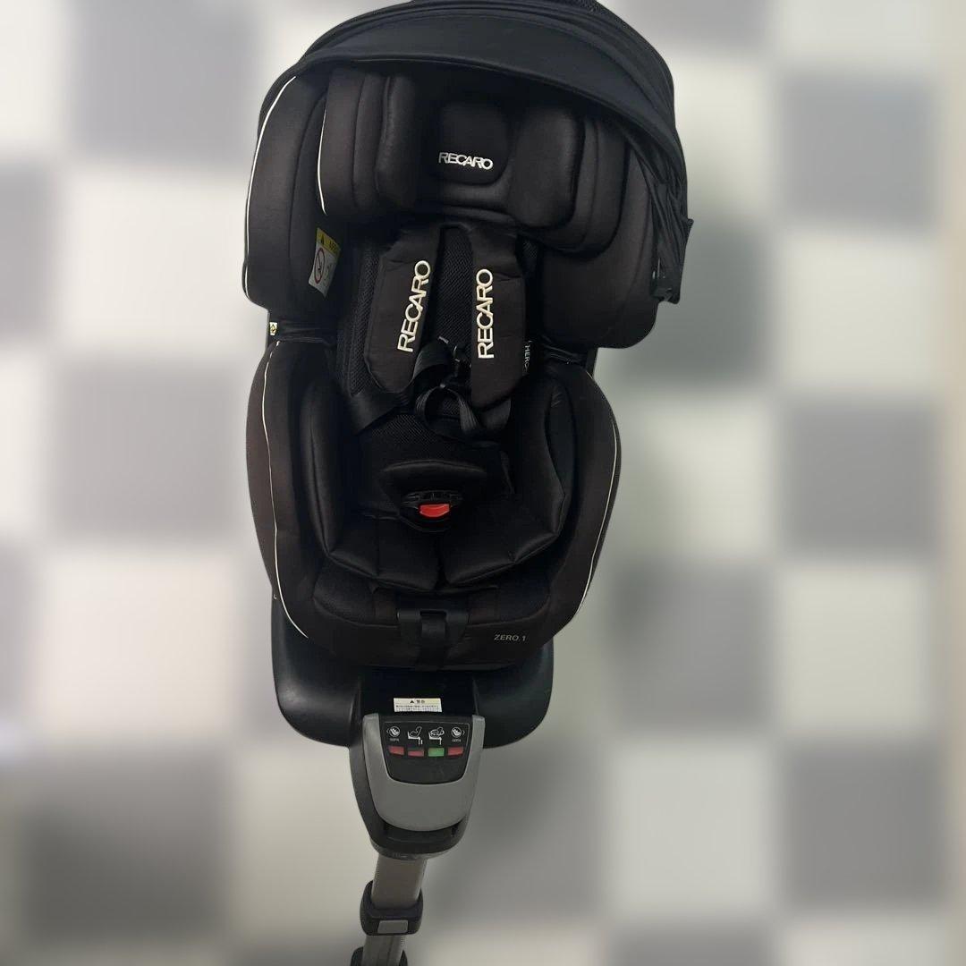 RECARO チャイルドシートZERO.1 ブラック送料込みISOFIX