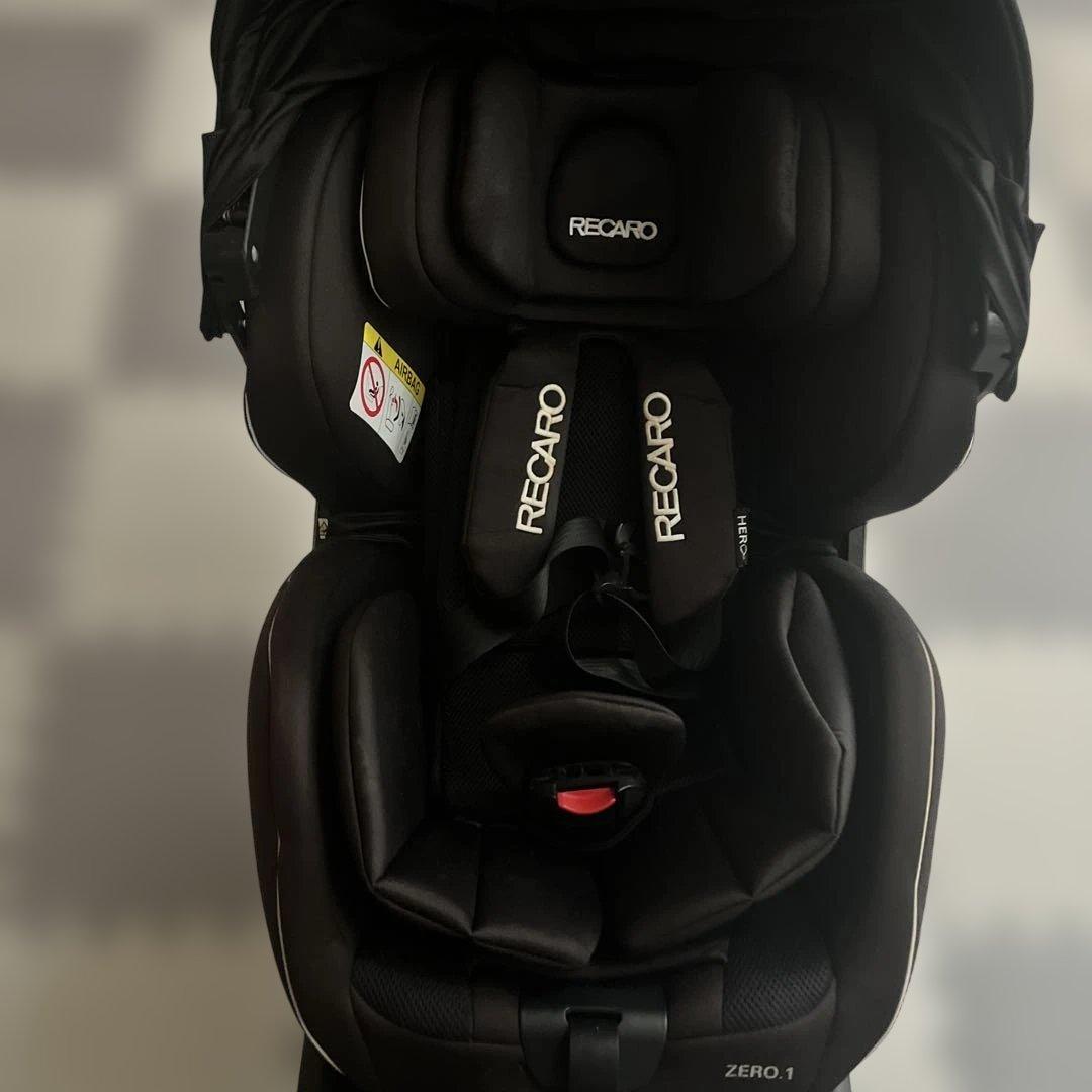 RECARO チャイルドシートZERO.1 ブラック送料込みISOFIX