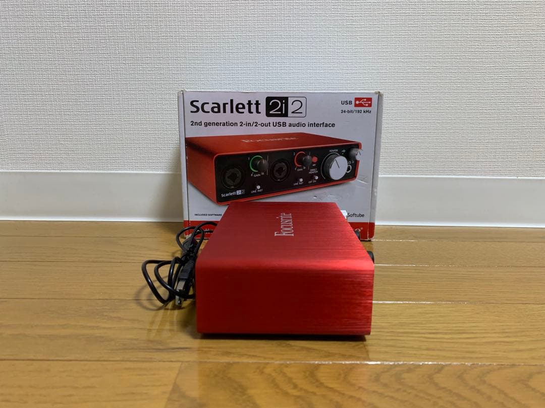 Focusrite | Scarlett 2i2 オーディオインターフェース
