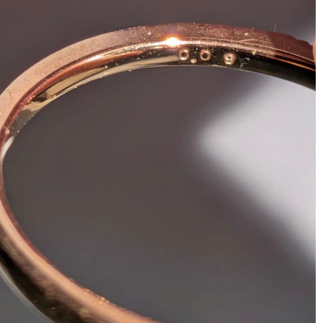 か*み様 STAR JEWELRY k10ピンクゴールド ダイヤモンドリング0.
