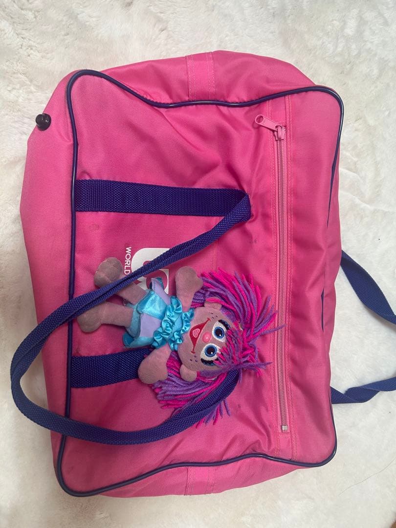 ワッぺ スクバ WorldPegasus ピンク 旧ワッぺ キーホルダー付