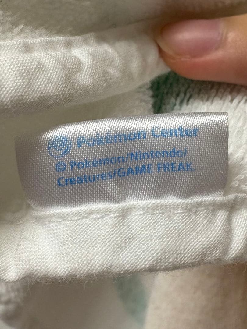 ポケモン モクロー フード付きミニバスタオル ポンチョ