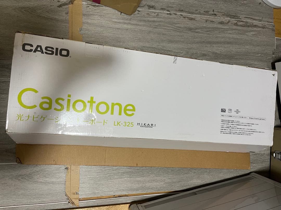 カシオ CASIO 光ナビゲーションキーボード LK-325