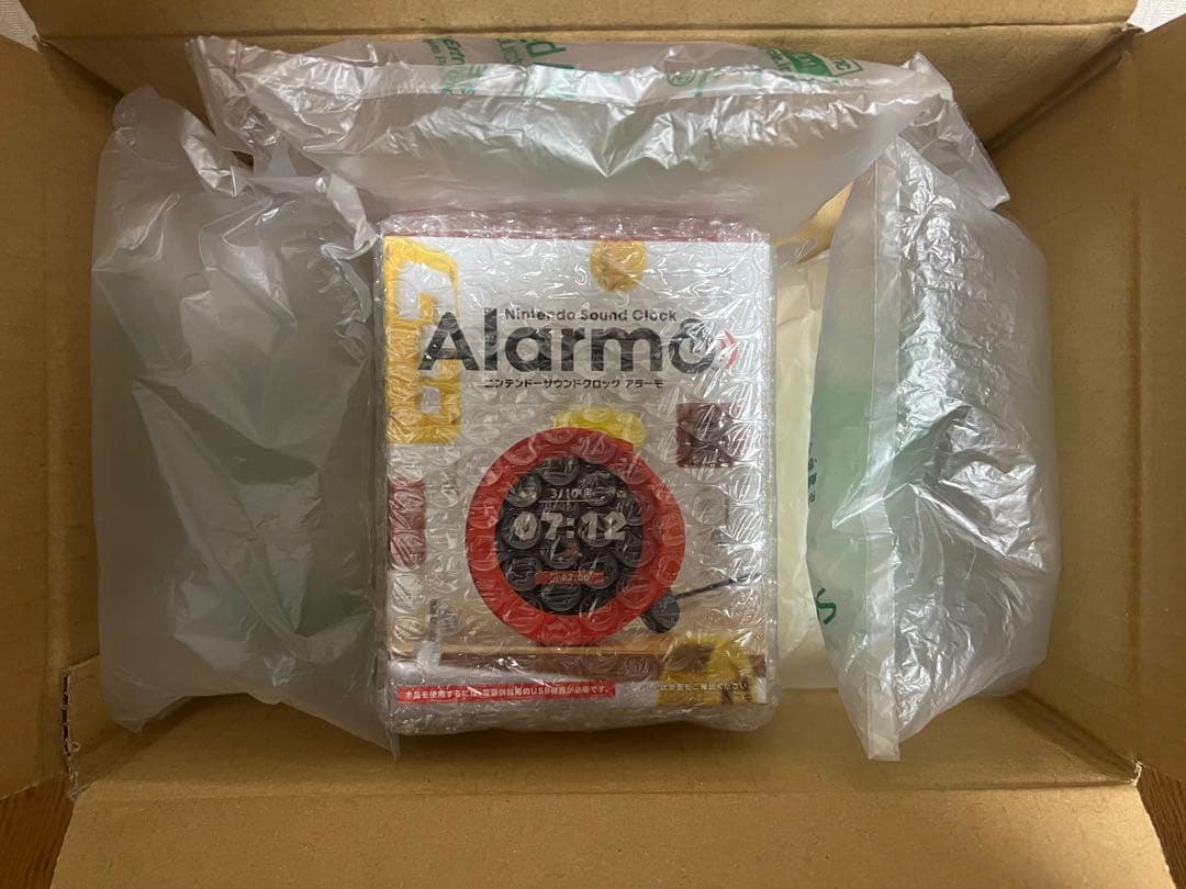 ☆画像のようにプチプチ梱包☆ 24時間以内発送 新品未開封品 任天堂 アラーモ