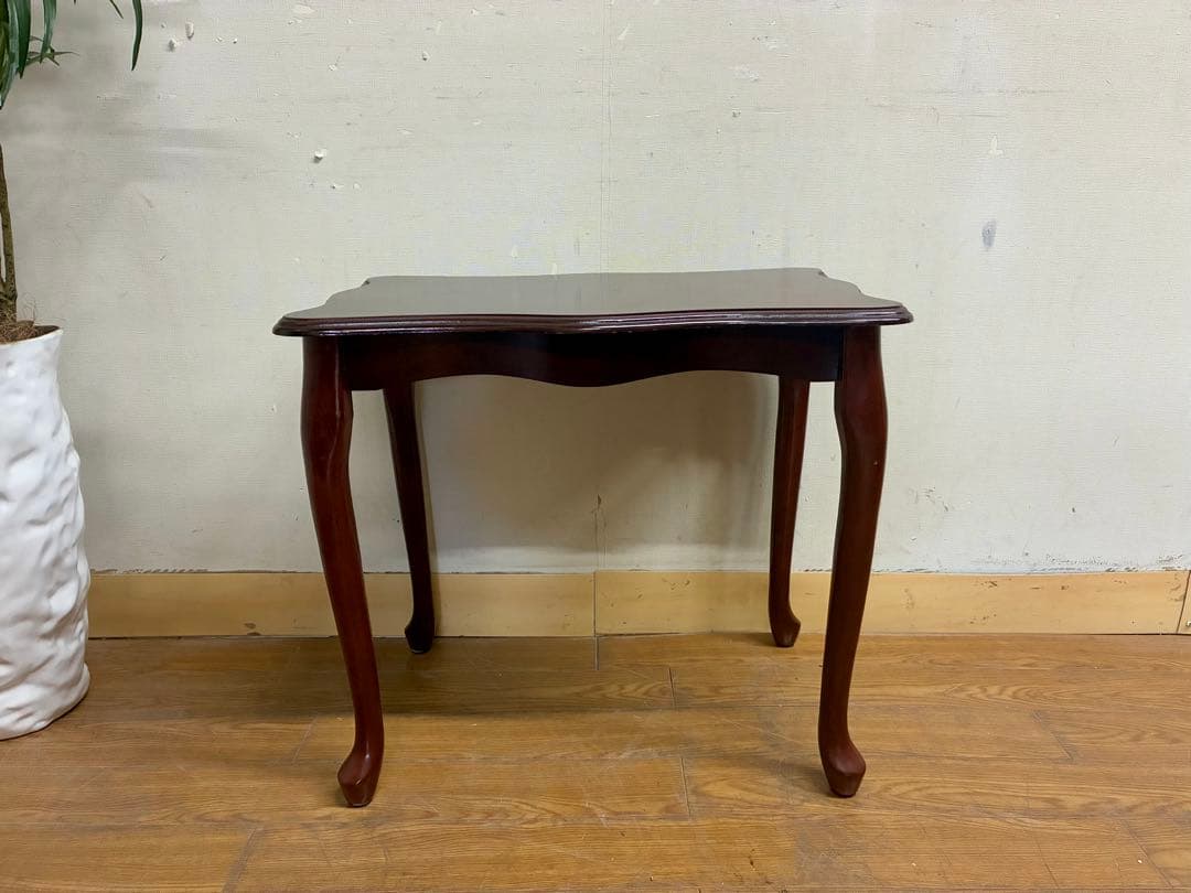 管412☆ヨーロピアンスタイル☆猫脚☆サイドテーブル☆ネストテーブルの大