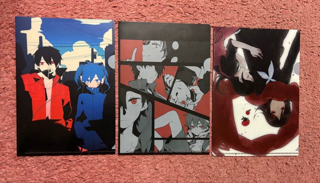 カゲロウプロジェクト カゲプロ 特典 紙類 クリアファイル　まとめ売り　25点