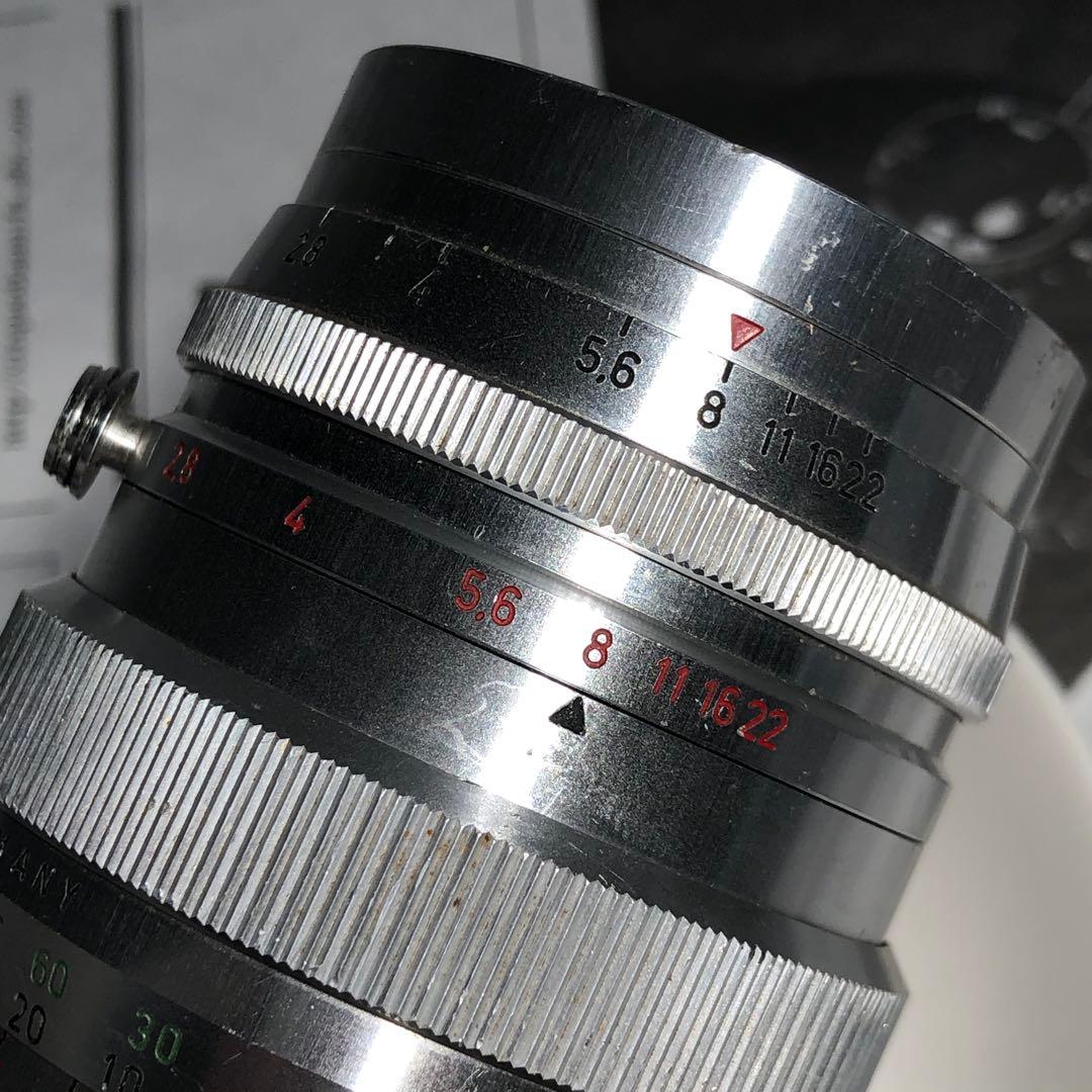 ISCO-GOTTINGEN 85mm f2.8 m42マウント