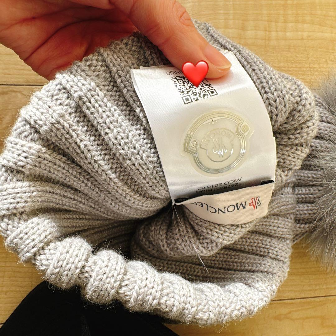 MONCLER ニット帽・キャップセット