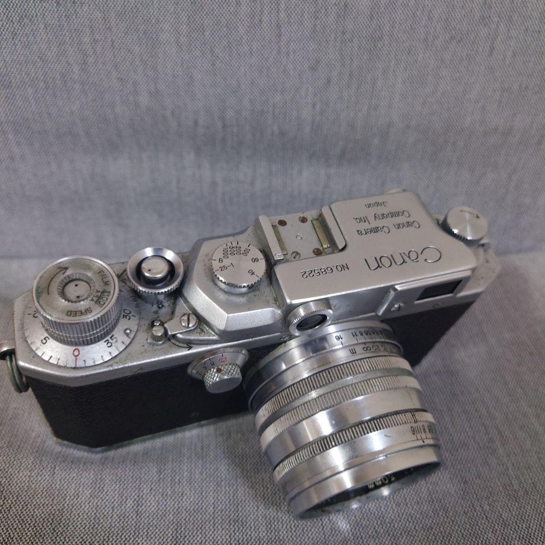 Canon キヤノン レンジファインダー レンズ付き50㎜　F：1.8