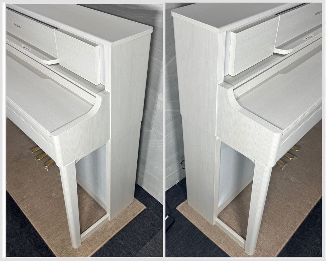 Roland LX705-GPSR 電子ピアノ 美品 高級モデル 白 d5262