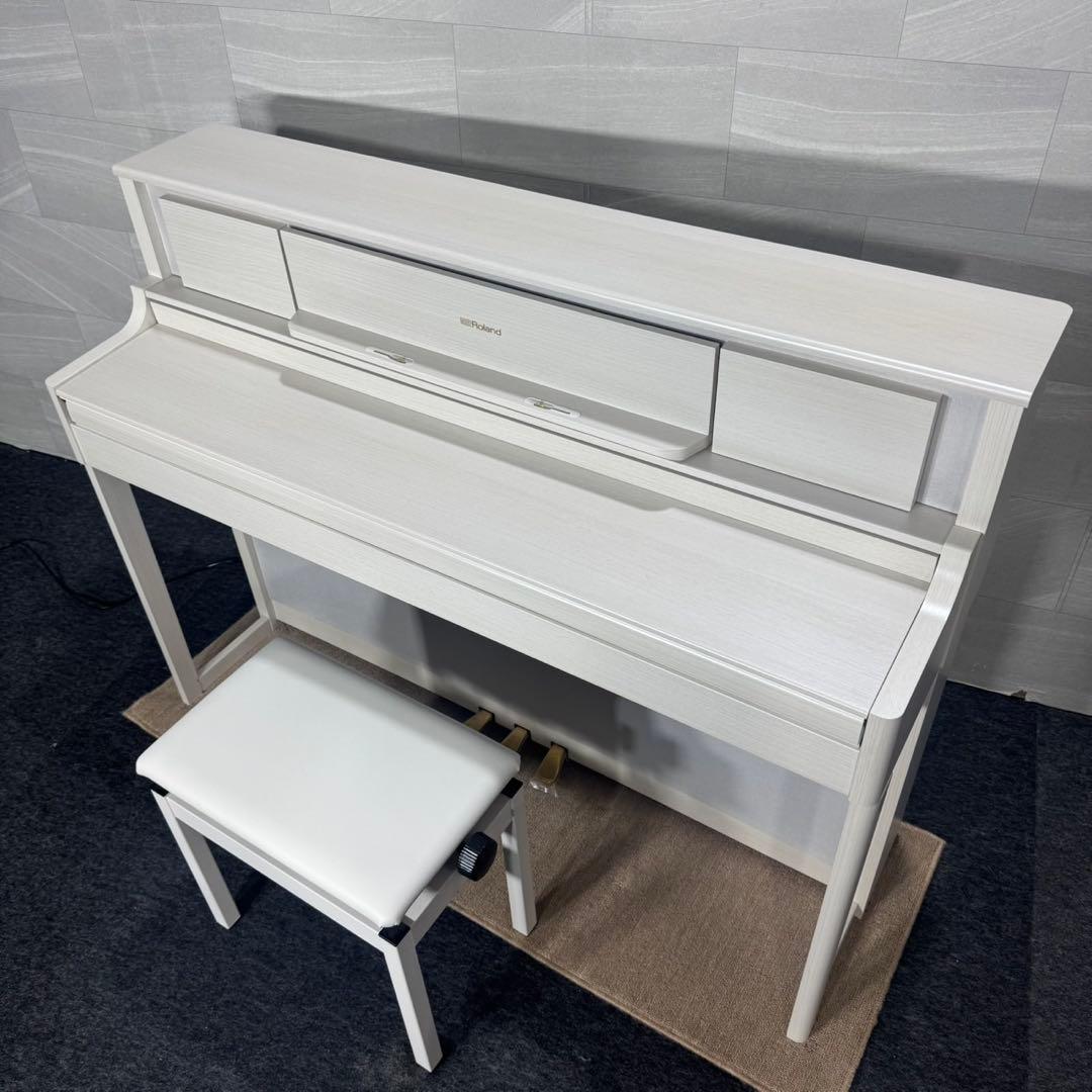 Roland LX705-GPSR 電子ピアノ 美品 高級モデル 白 d5262