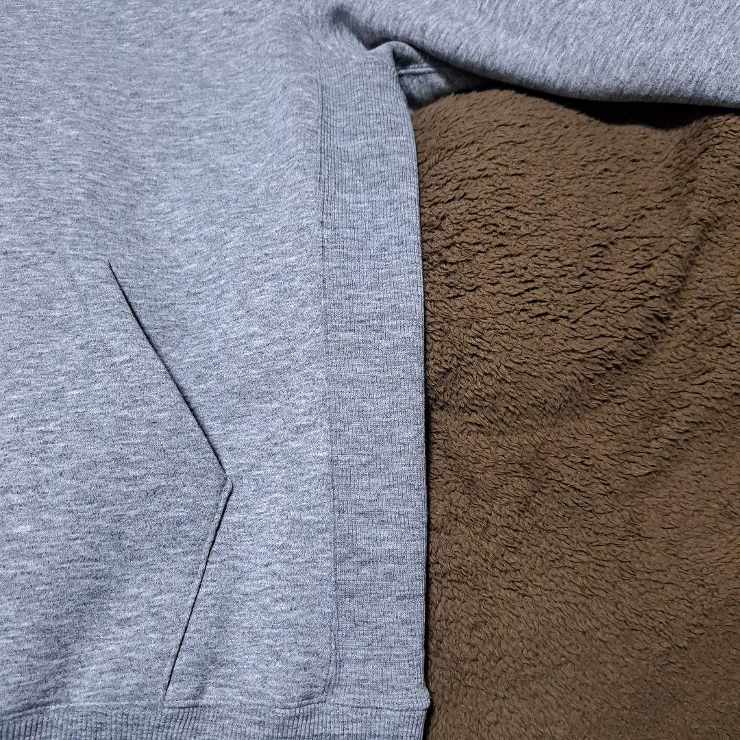 空*ん様 ノースフェイス　パーカー　グレー　 Ｌ　刺繍　THE NORTH FA