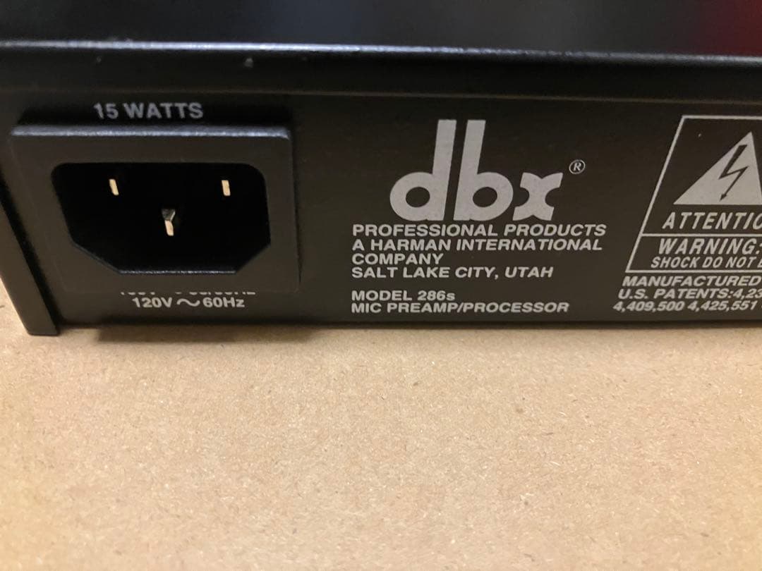 【最終値】dbx286s カナレのケーブル付き