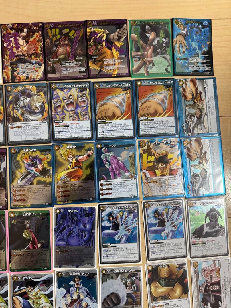 引退品　ミラクルバトルカードダス　ミラバト　ワンピース　ドラゴンボール　まとめ売