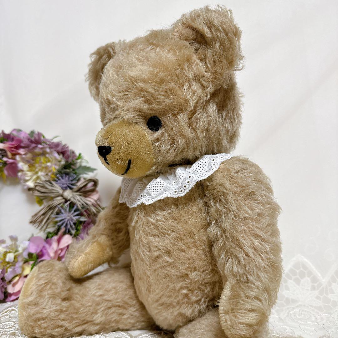 ぽぽ 様✨レア✨❤️にっこり可愛いアンティークベア❤️