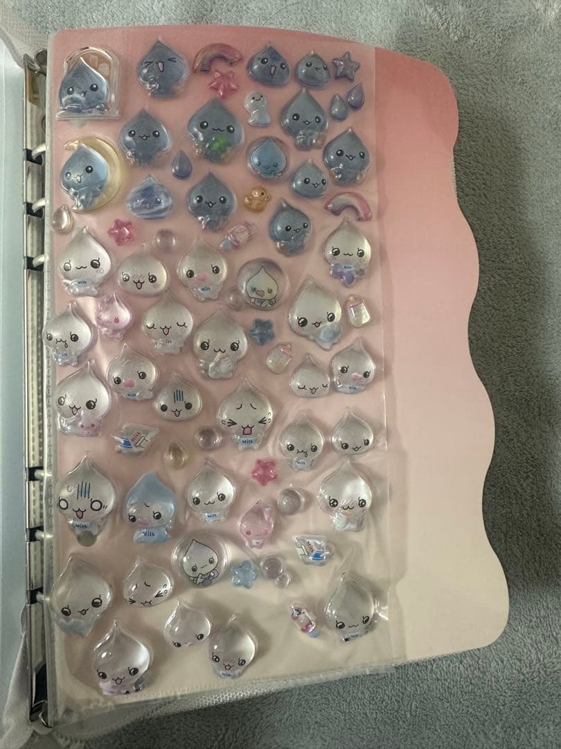 【ボンボンドロップシール多め】 シール帳　まとめ売り　完成品　3冊