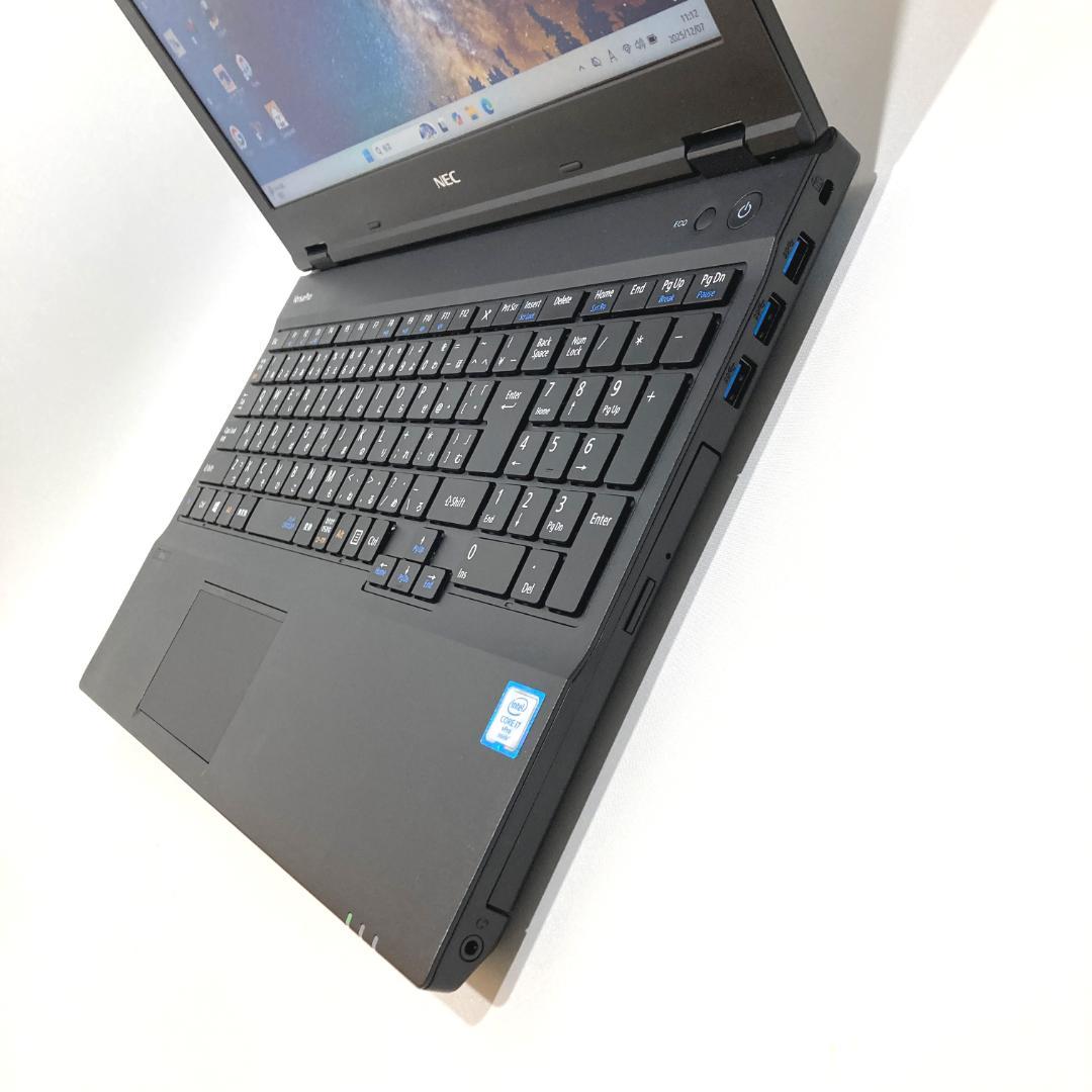 初心者向け✨超速i7・大画面・DVD✨黒✨すぐ使えるノートパソコン◇T411-1