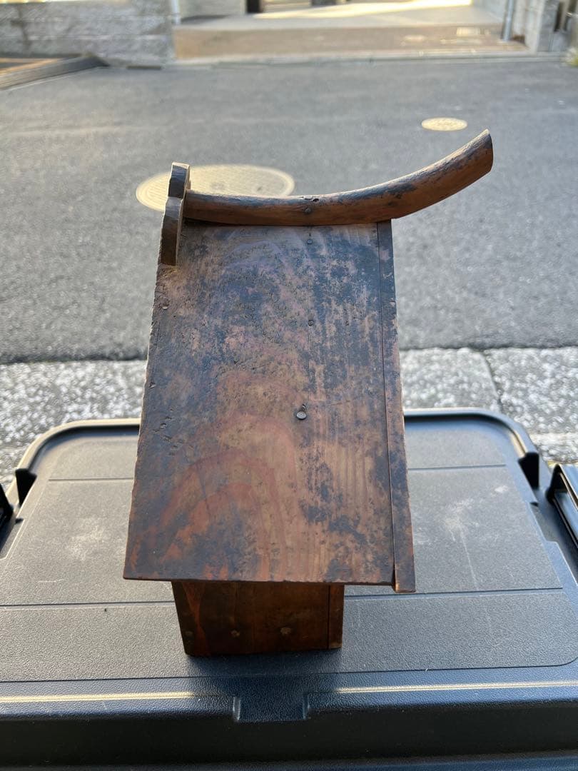 厨子 神棚 木製 時代物 民間信仰 神道 呪物 古物 古道具 古美術 骨董 民藝