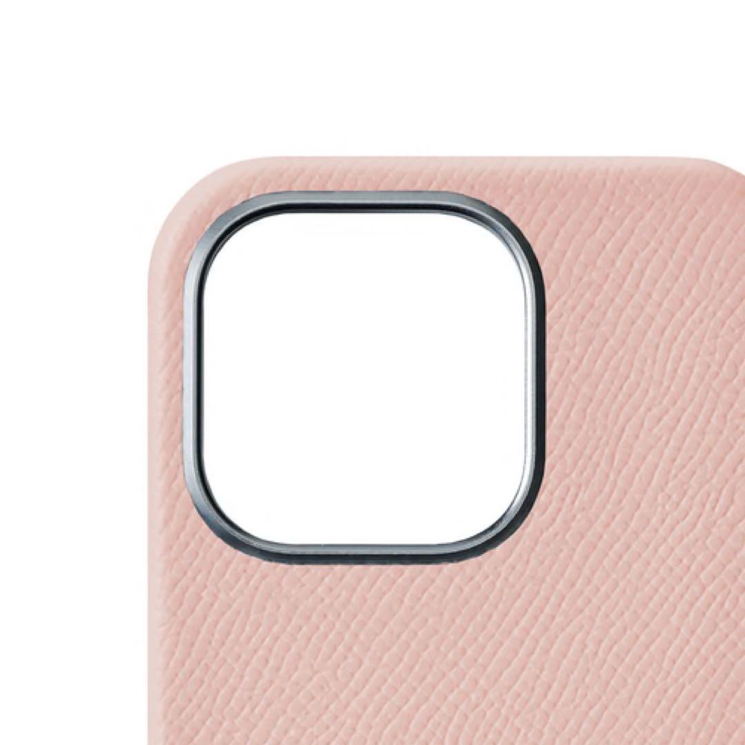 BONAVENTURA ボナベンチュラiPhoneバックカバーケースシェルピンク