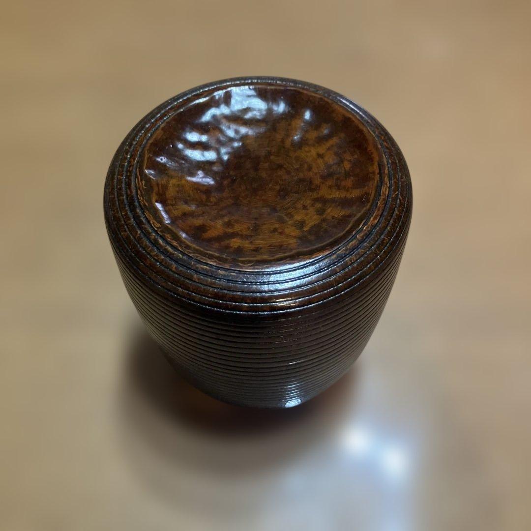 川原竹寿斎　棗（なつめ）　茶道具