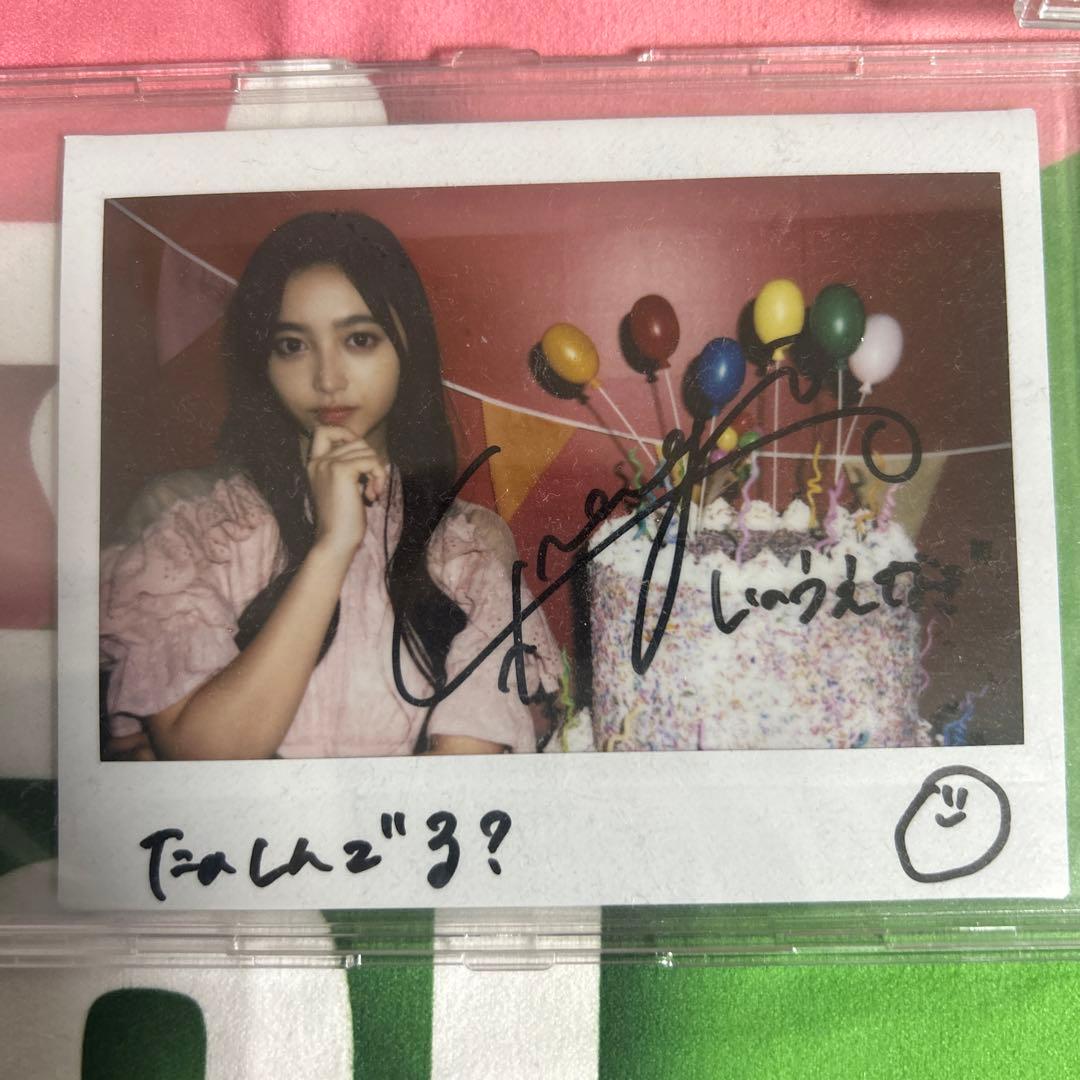 【写真集発表・インスタ開設記念セール】井上和 サイン入りチェキ 証明書・