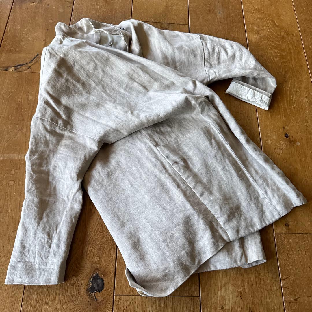 TERCEIRO テルセイロ YAA!! 麻jacket coat ユニセックス