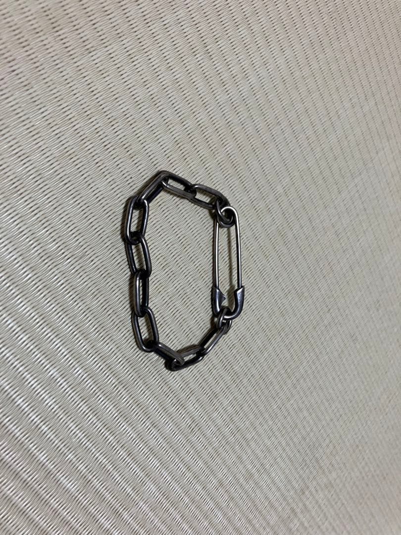 【最終値下げ】JAM  MADE　安全ピン　ブレスレット　シルバー