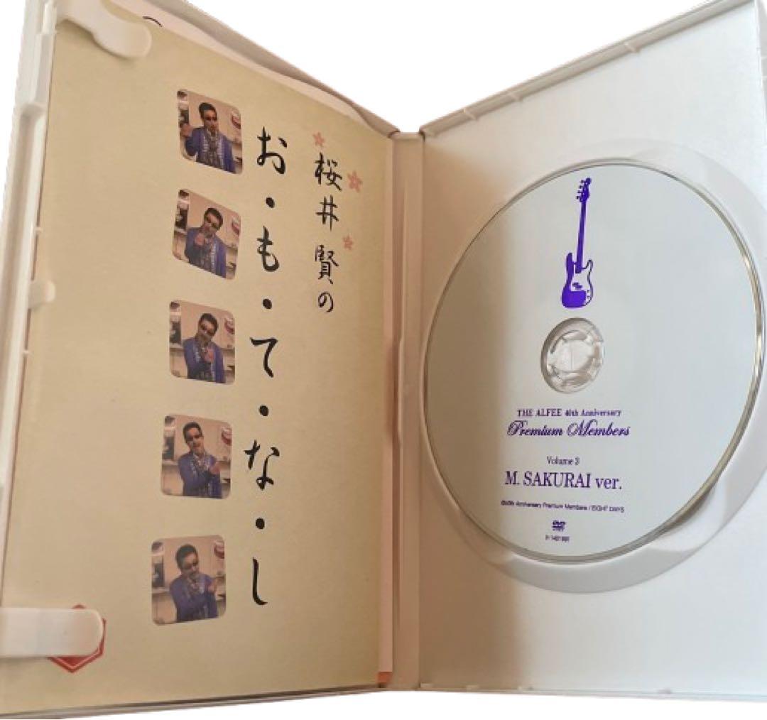 THE ALFEE40周年プレミアムメンバーズDVD5本セット★リーフレット他付