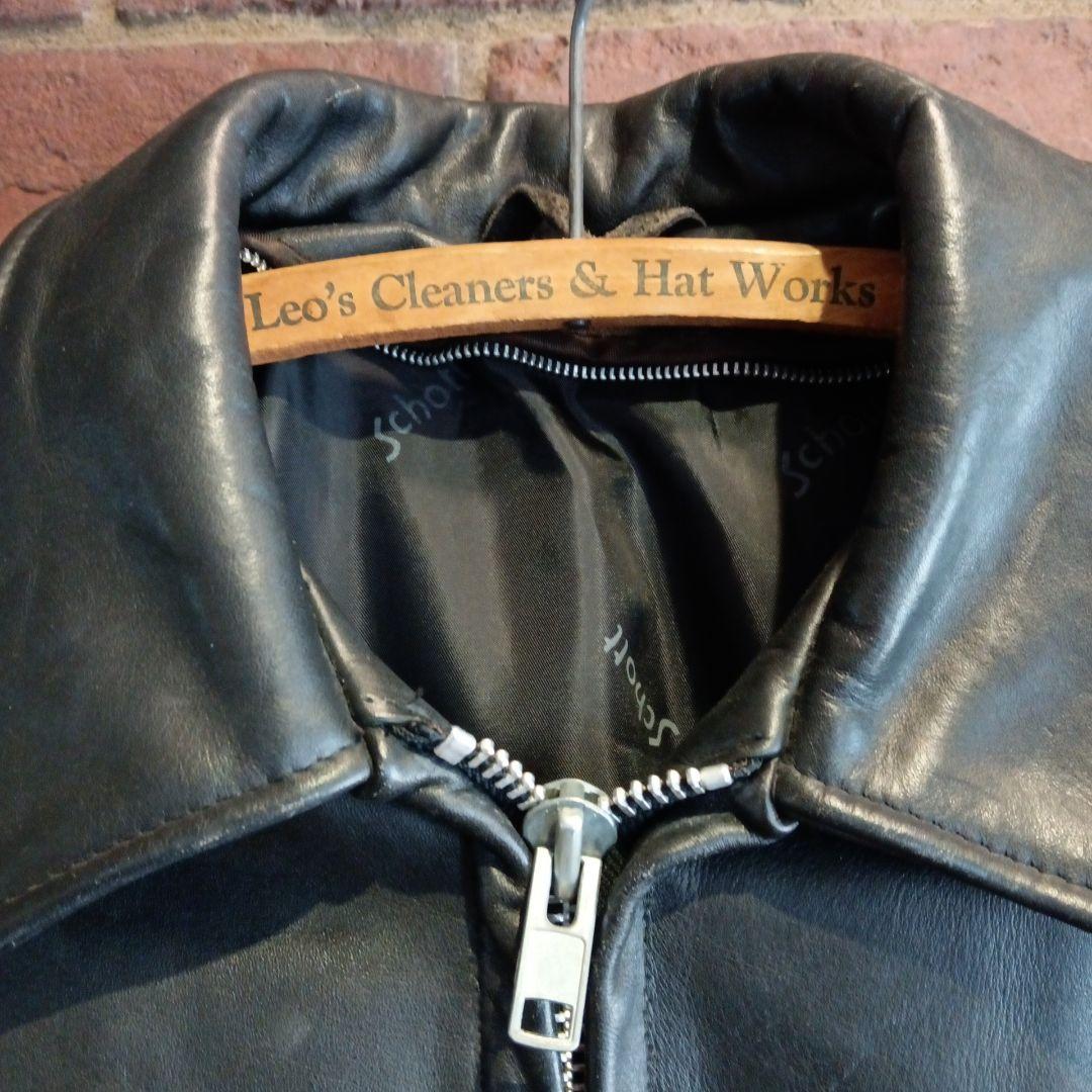 Schott（ショット）642 レザーライダースジャケット サイズ40 古着