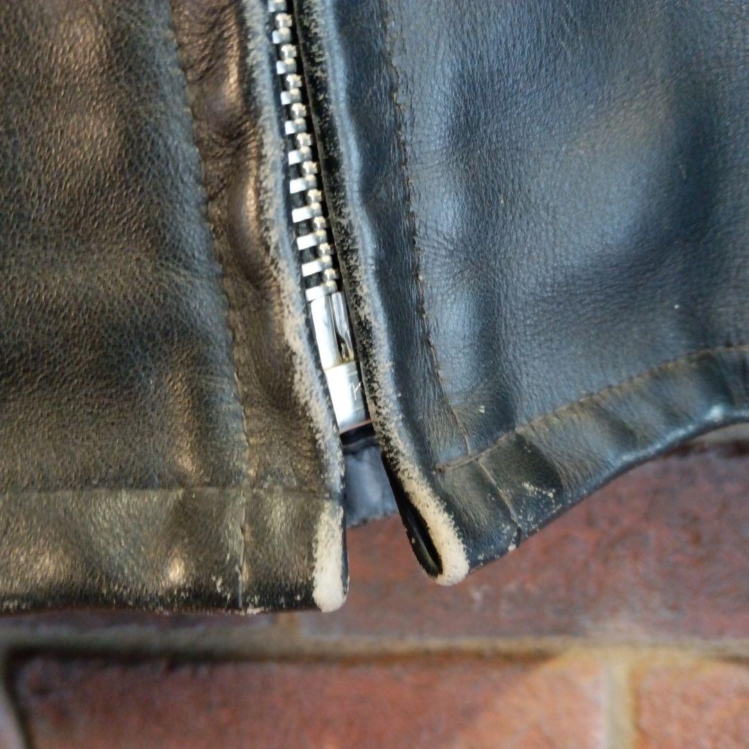 Schott（ショット）642 レザーライダースジャケット サイズ40 古着