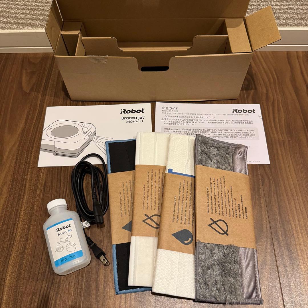 iRobot ブラーバジェット m6 試運転のみでほぼ新品
