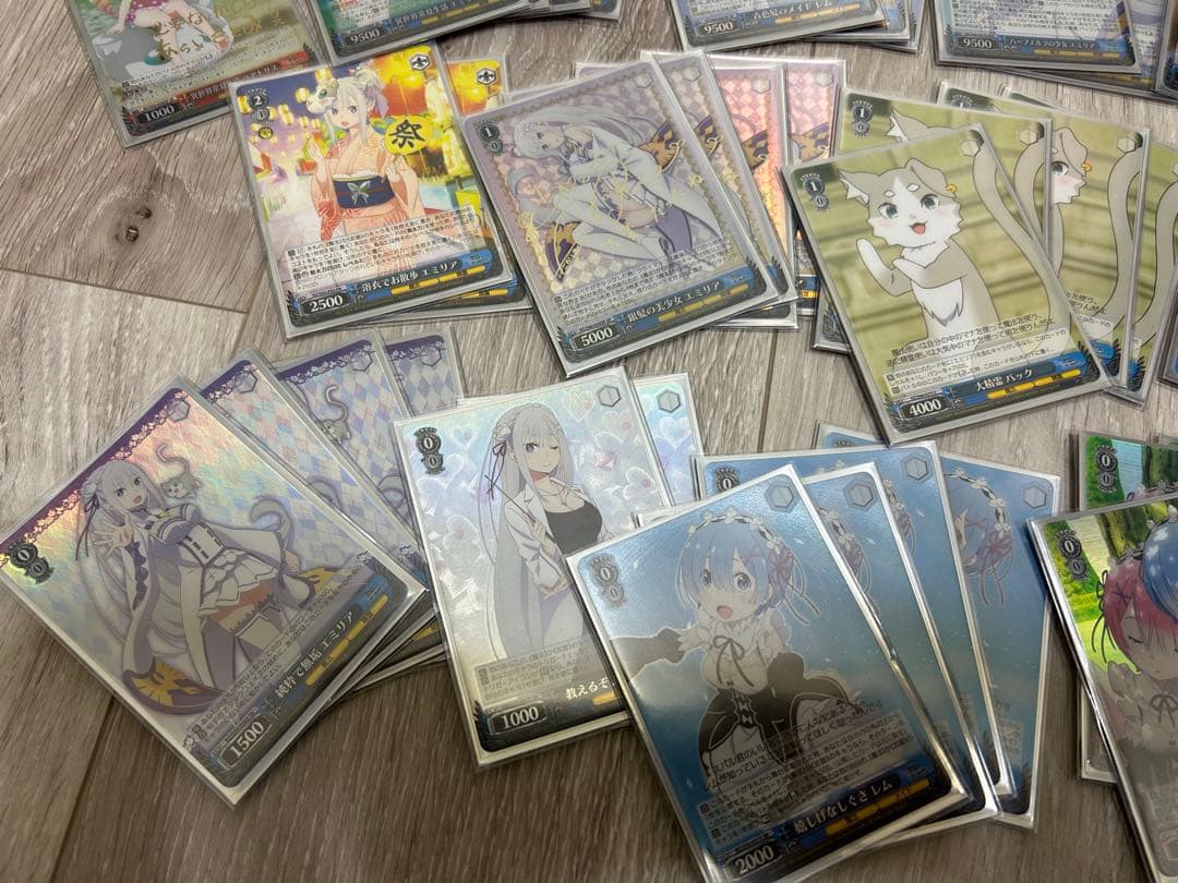 リゼロ　ヴァイスシュヴァルツ　セミフルレア　デッキ