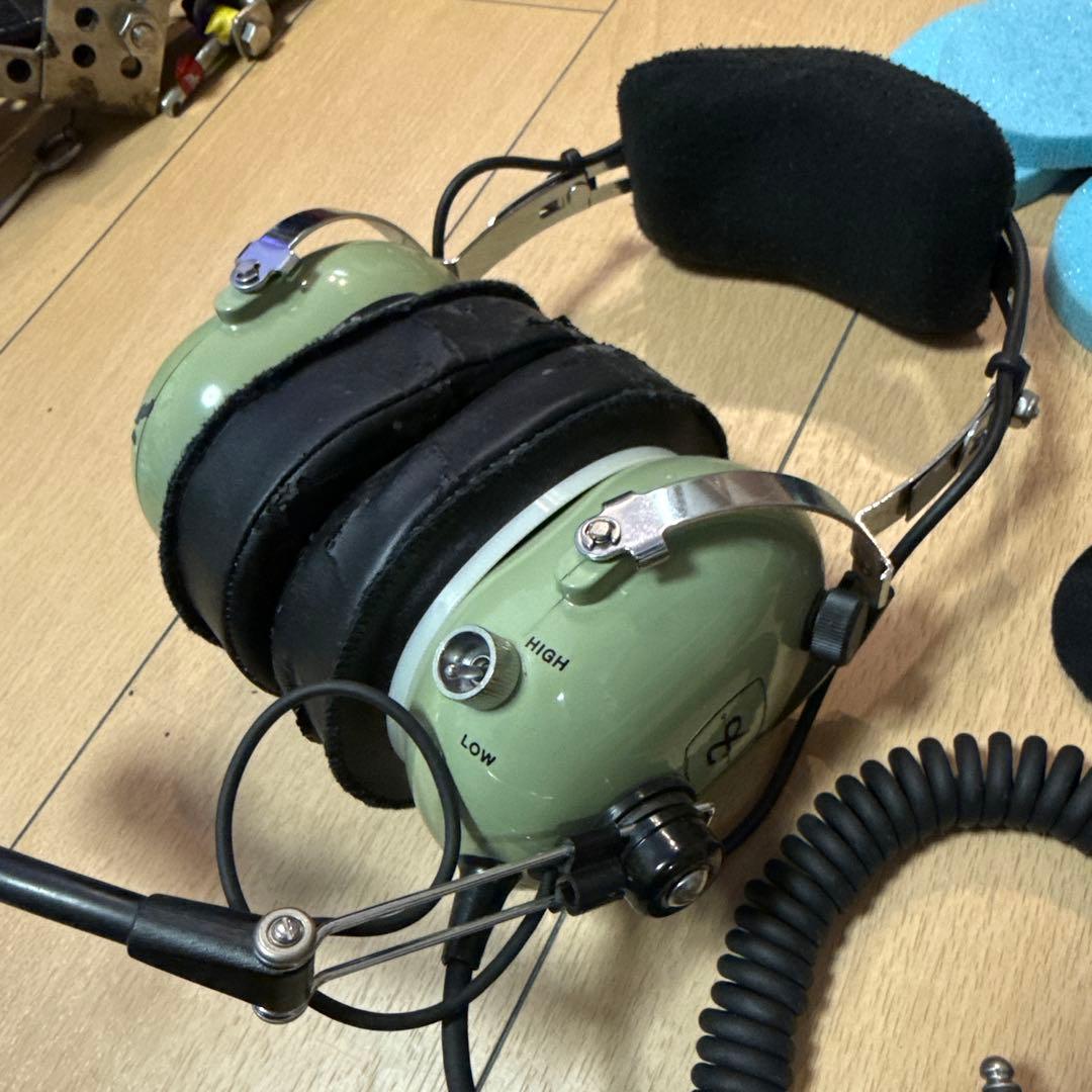 デイビッド　クラーク　パイロット用ヘッドセット