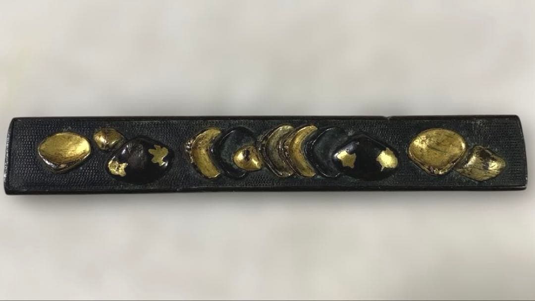 B-22 小柄　柄のみ　刀装具　装飾品　武具　アンティーク　美術品　工芸品