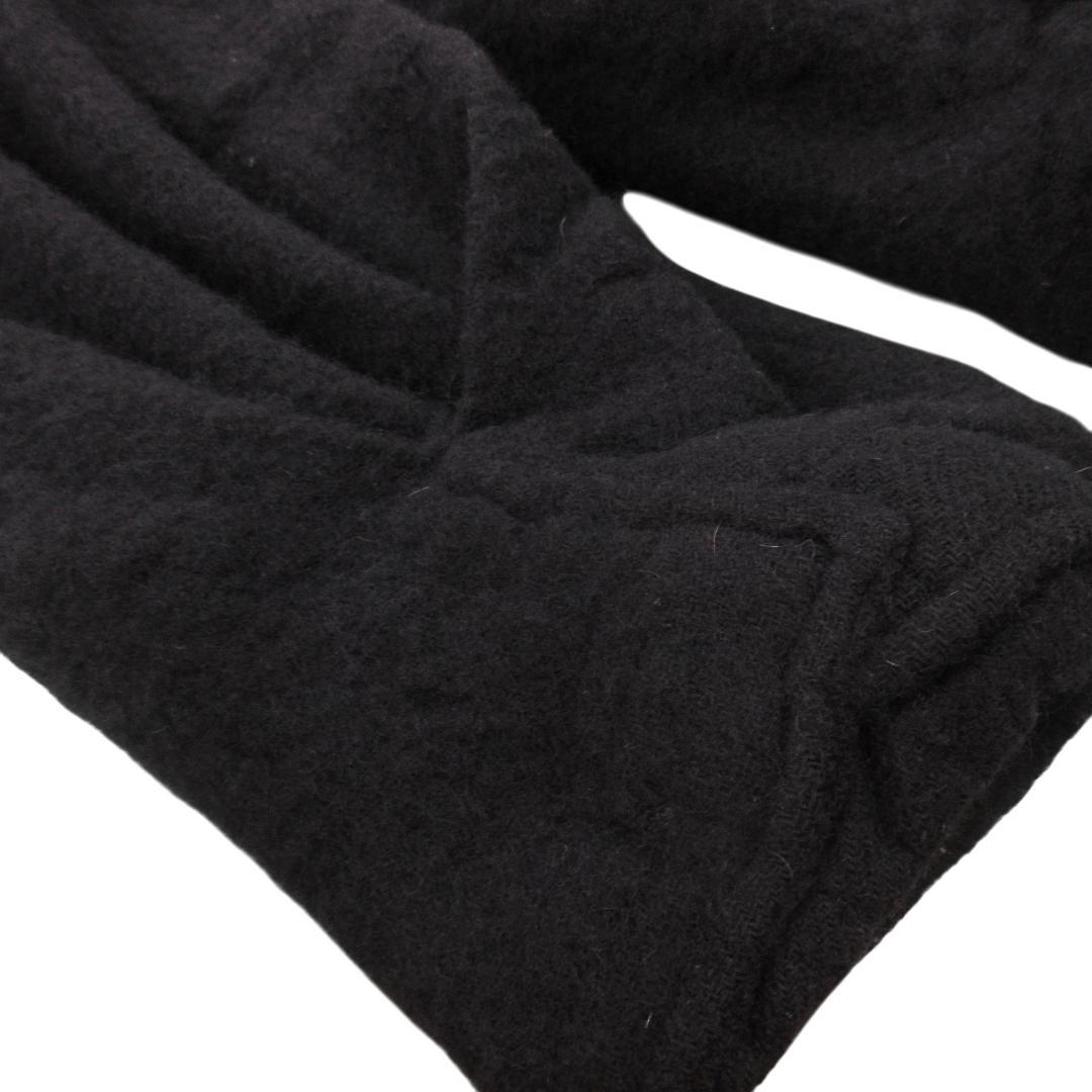 コムデギャルソンオムプリュス　縮絨パンツ　ウール　サイズS　黒　2022年AW